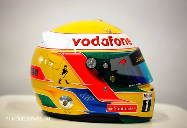 2012 Hamilton Casque 1/2 
