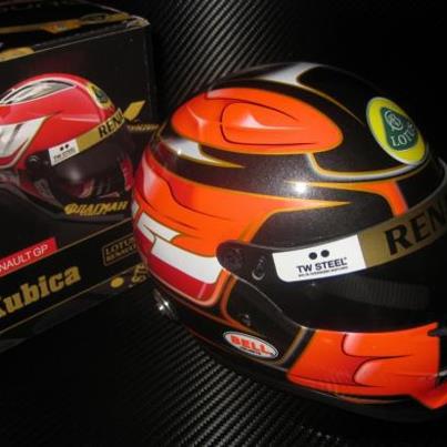 2011 Kubica Casque 1/2 