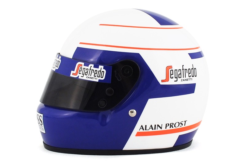 1985 Casque Alain Prost Echelle 1/2