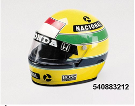 Casque Ayrton Senna 1988
Echelle 1/2
Ref 540883212