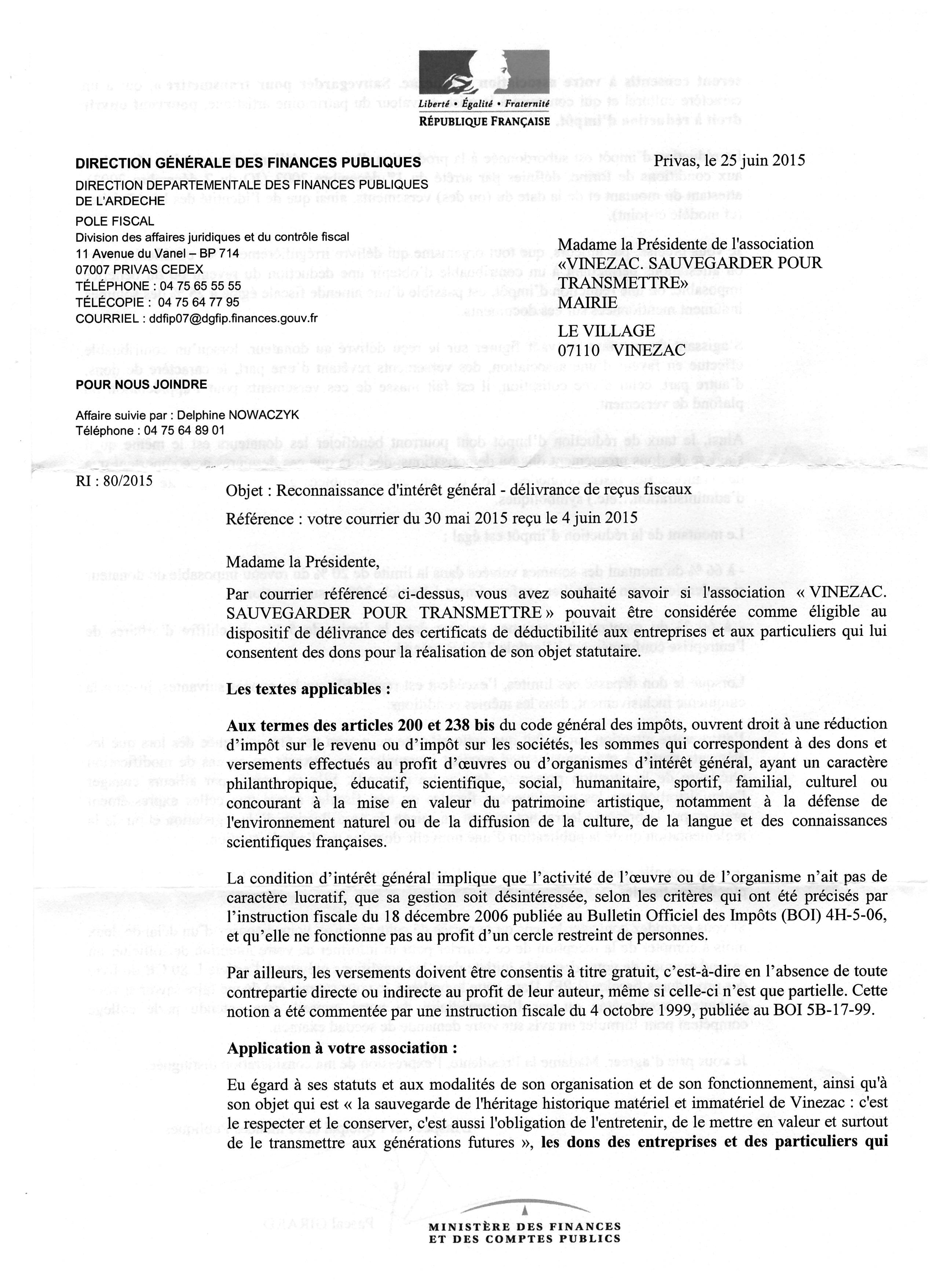 Reconnaissance interet general verso 001