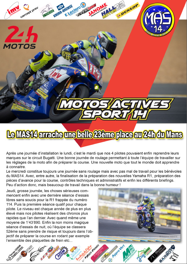 CR le mans page 1