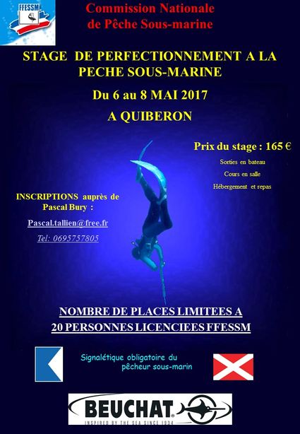 Stage PSM Quiberon du 6 au 8 mai 2017
