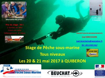 Stage PSM Quiberon les 20 et 21 mai 2017
