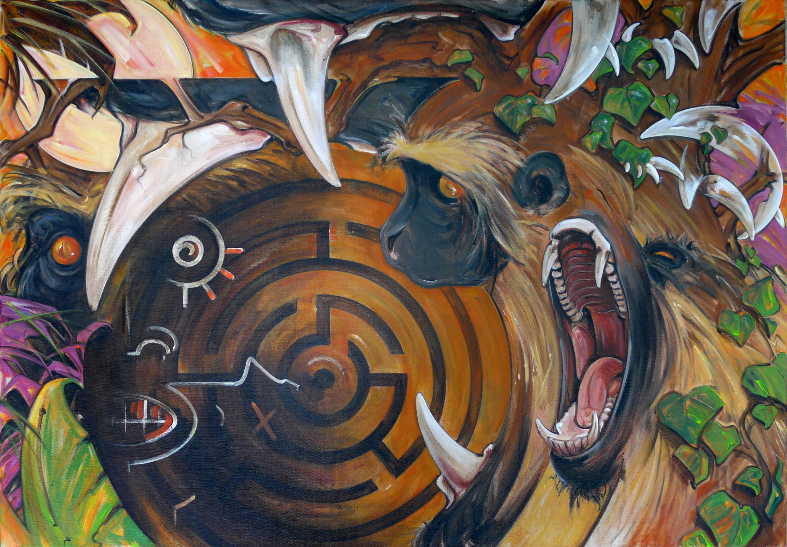 La pinede des singes
