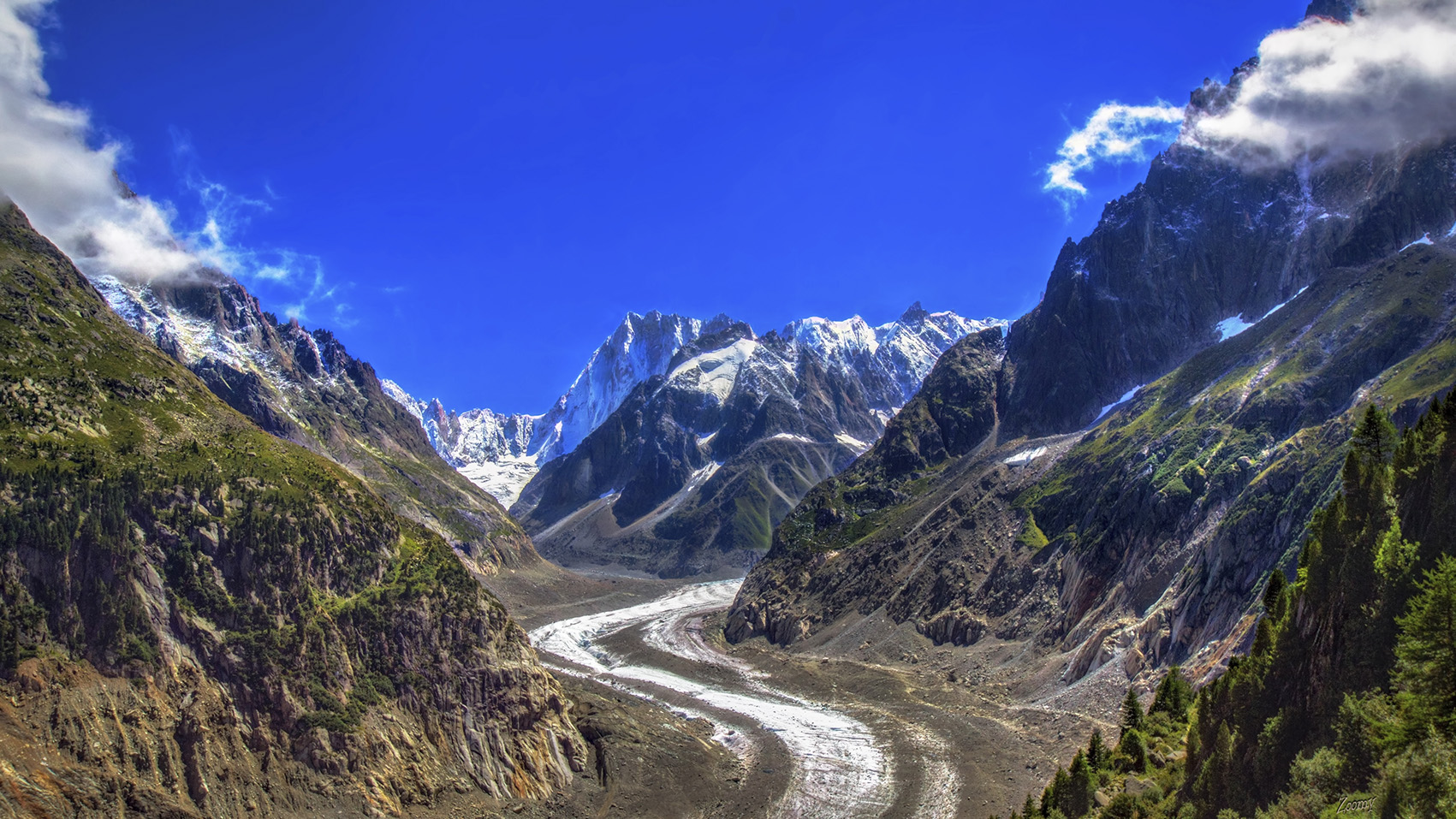 Mer de glace zoomy photographe