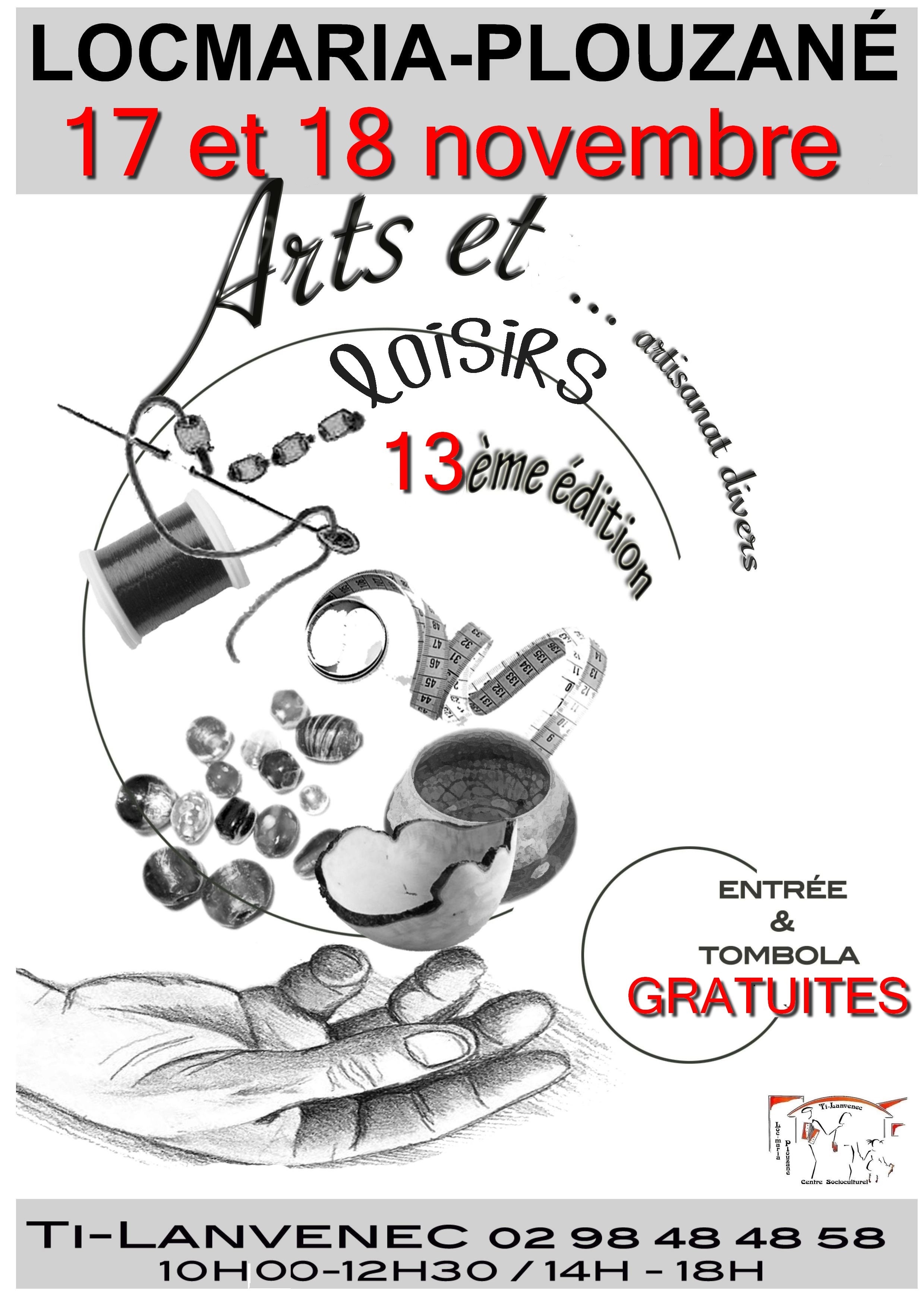 Affiche 2018 21 art et loisirs Locmaria Plouzane