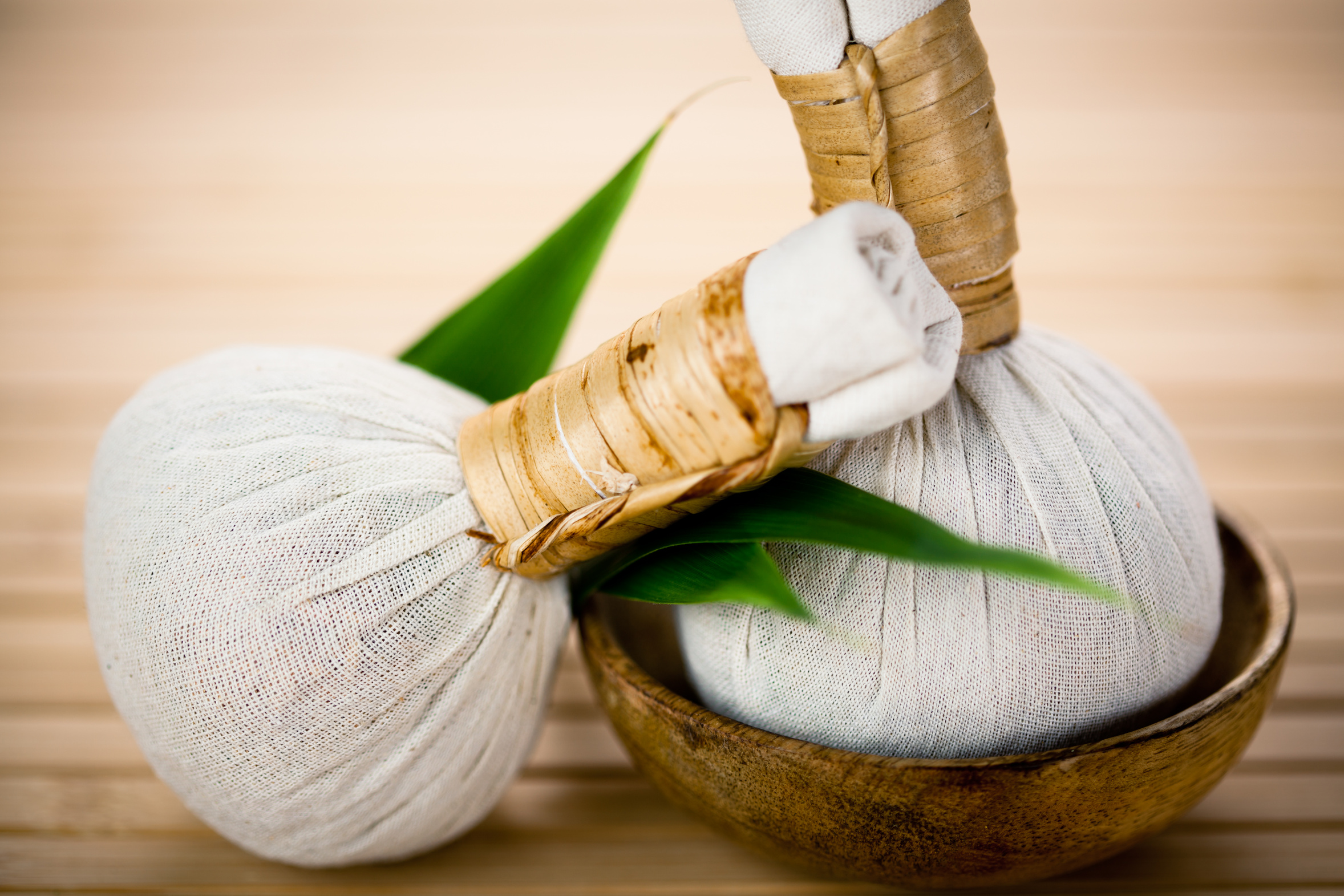 5 massage aux pochons