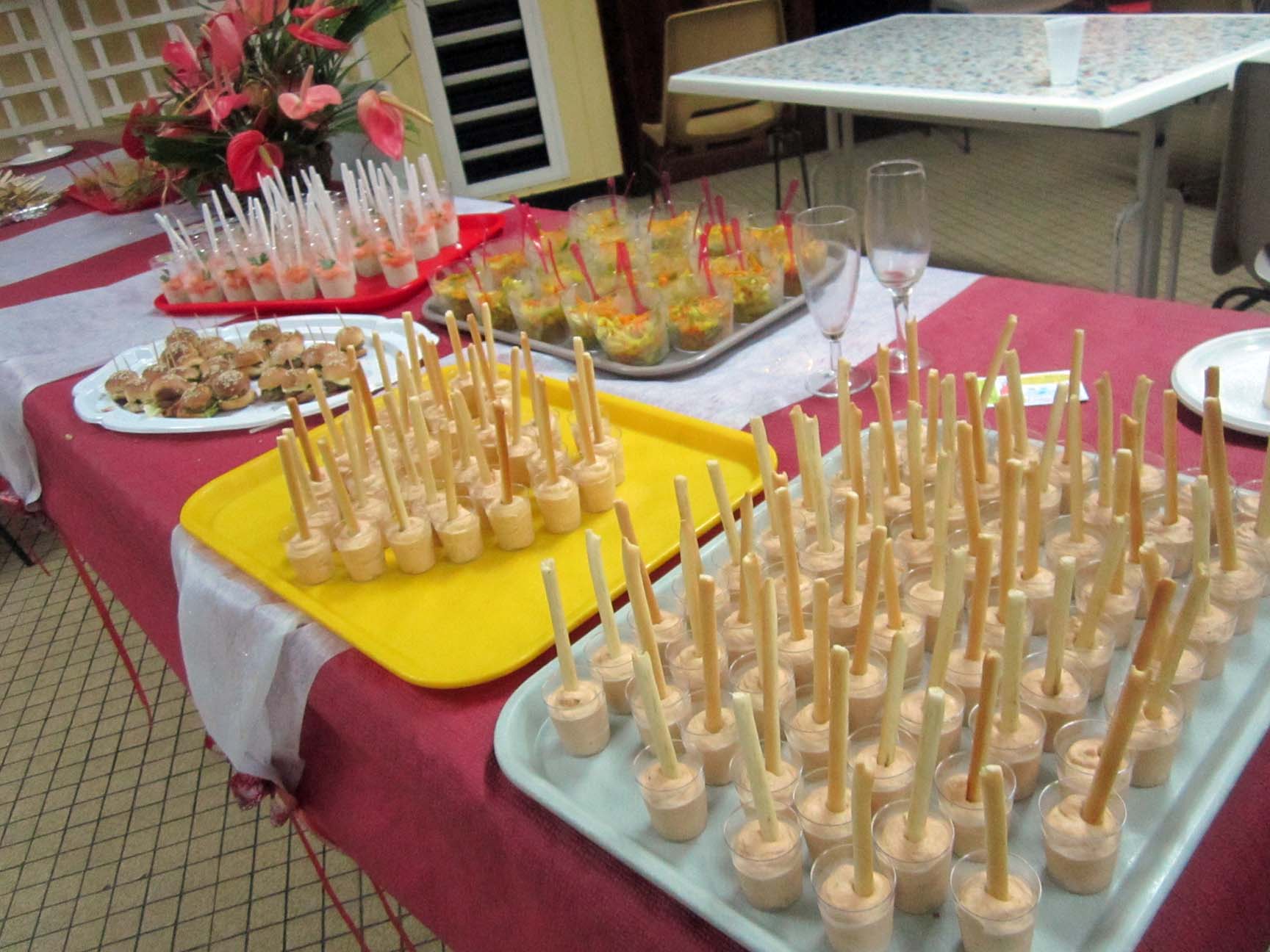 Buffet verrines