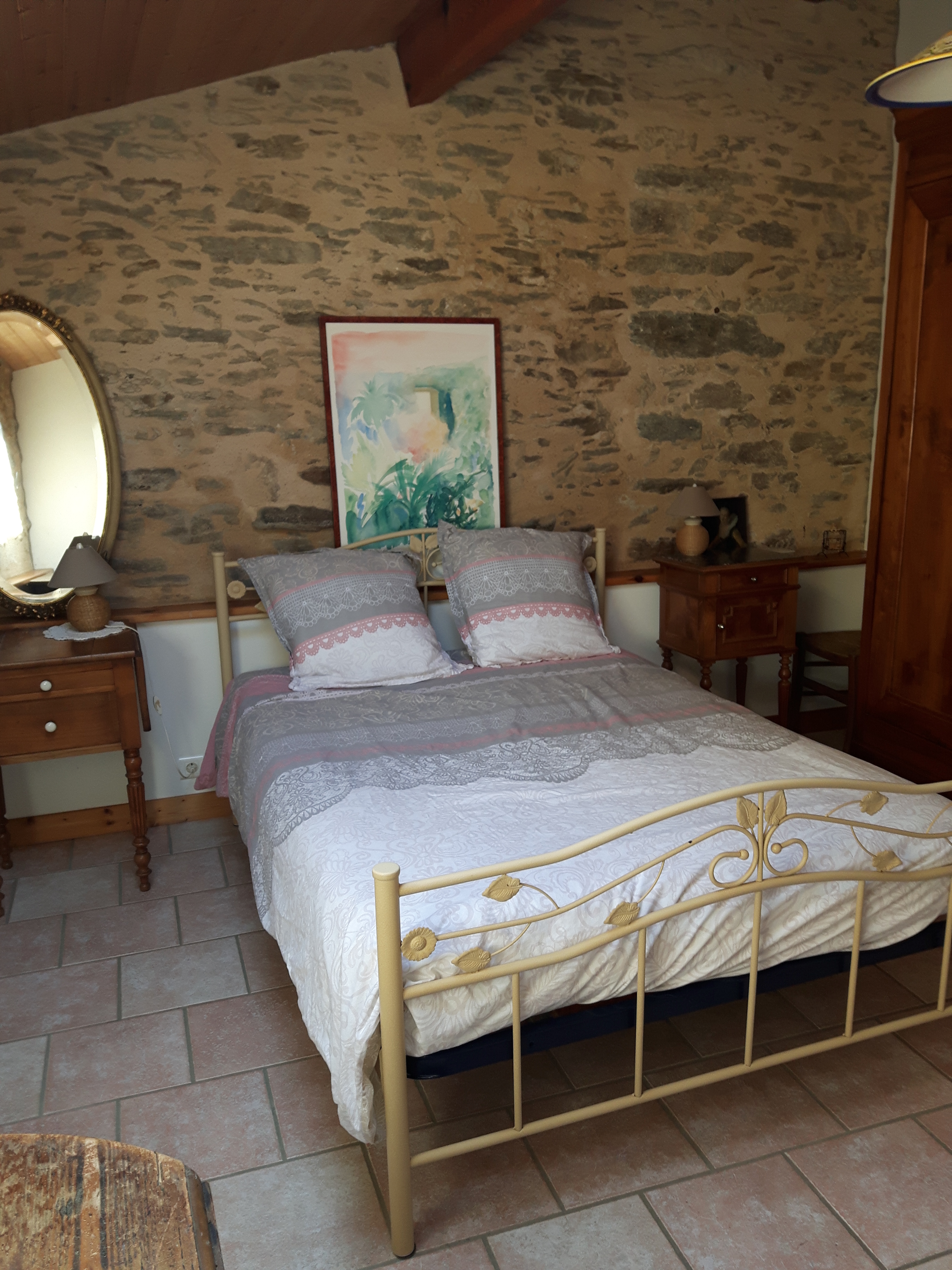 Gite Pornic chambre parents