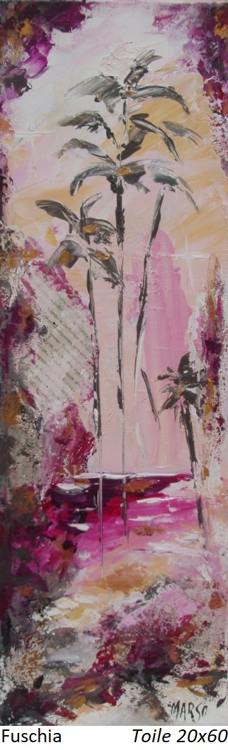 20x60 fuschia red