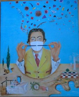 30 masques michele d pres dali