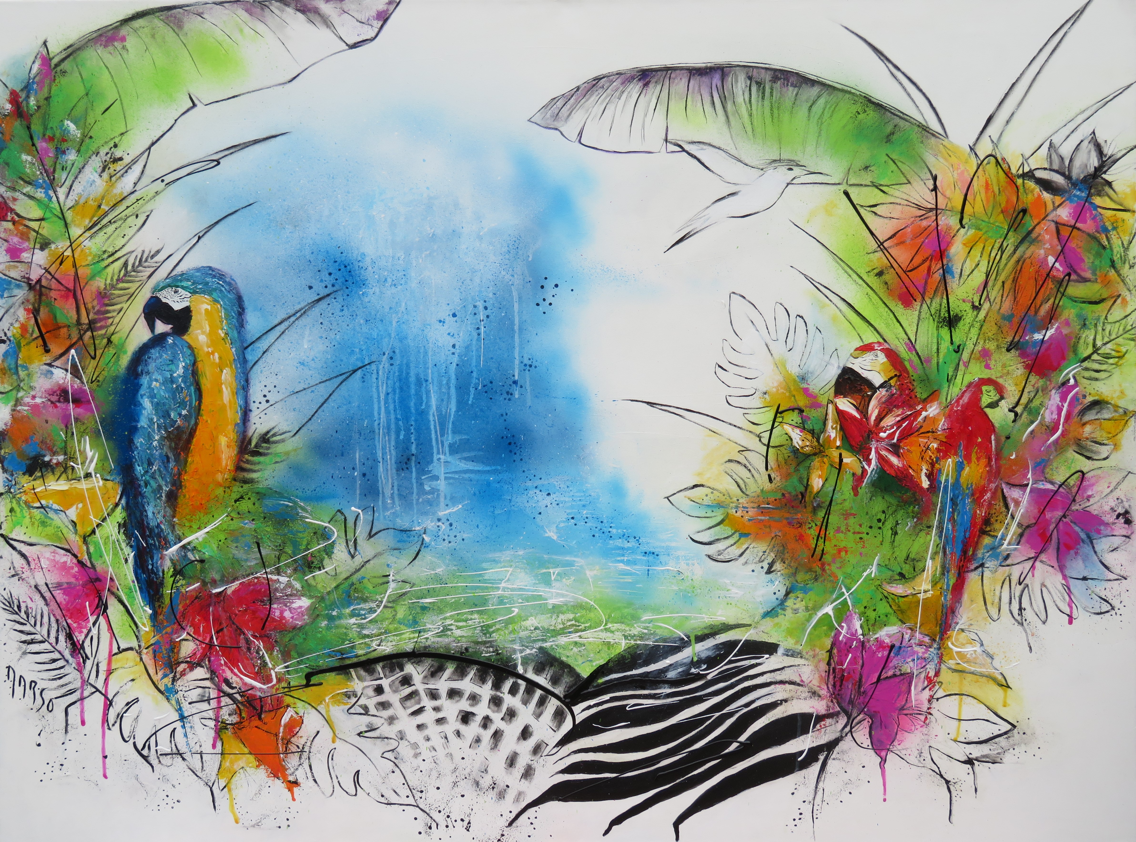 Jungle 130x97