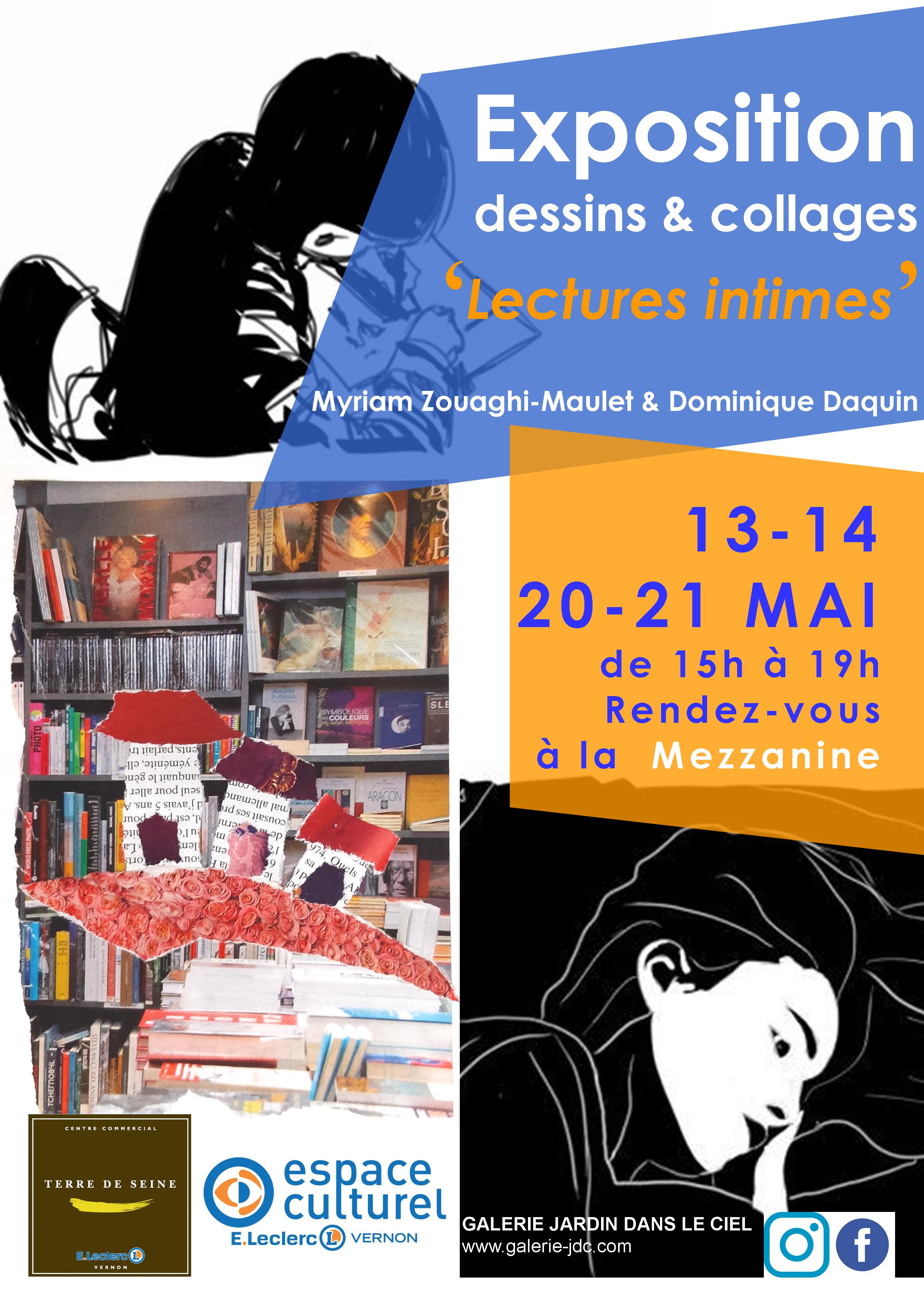 Affiche lectures intimes
