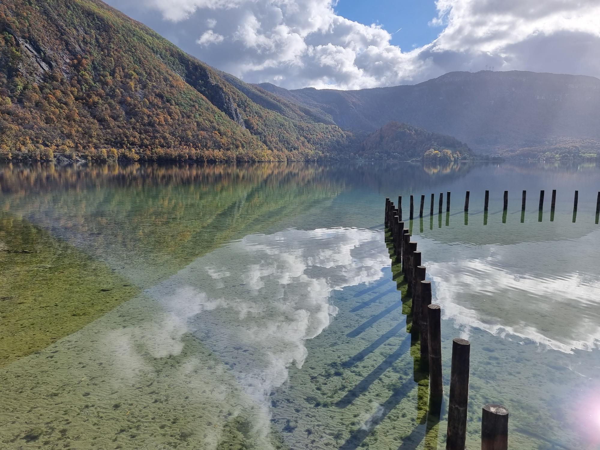 Photo reflets d automne