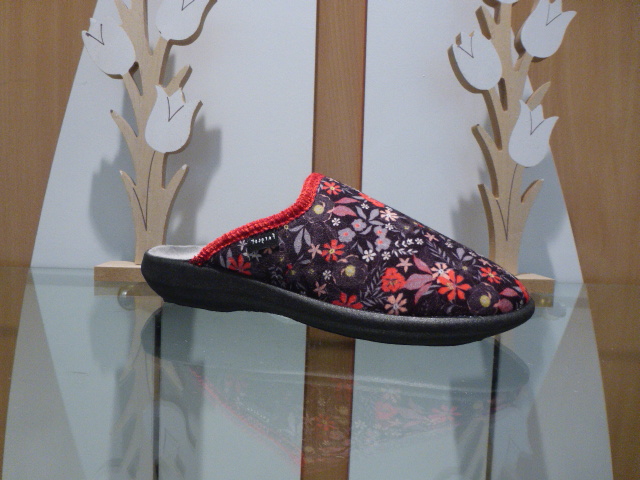 H23384 fargeot mule fleurs auxpiedssensibles chaussures com