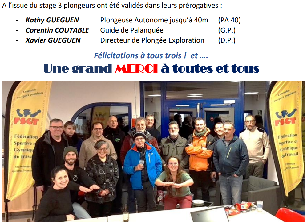 Photos groupe soir