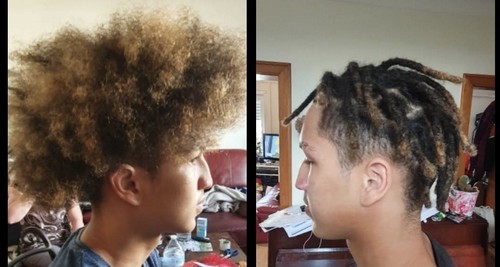 Afro dreadlocks locks enfant cheveux afro