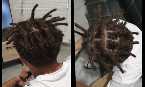 Locks courte court homme dreadlocks