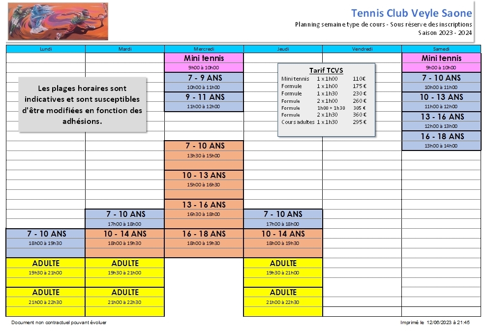2023-2024-Semaine-Type-Ecole-de-Tennis