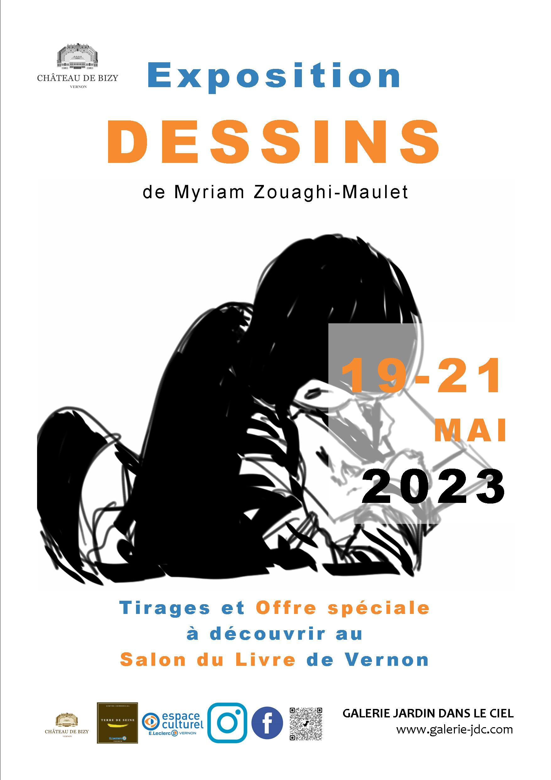 Affiche dessins bizy 19 21mai23