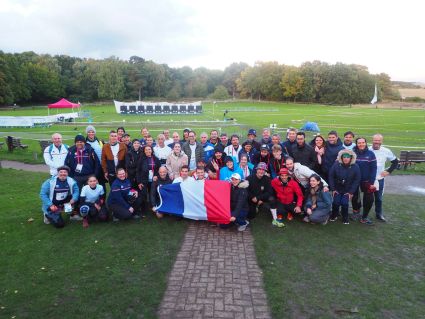 Muriel Girard en équipe de France de Run Archery