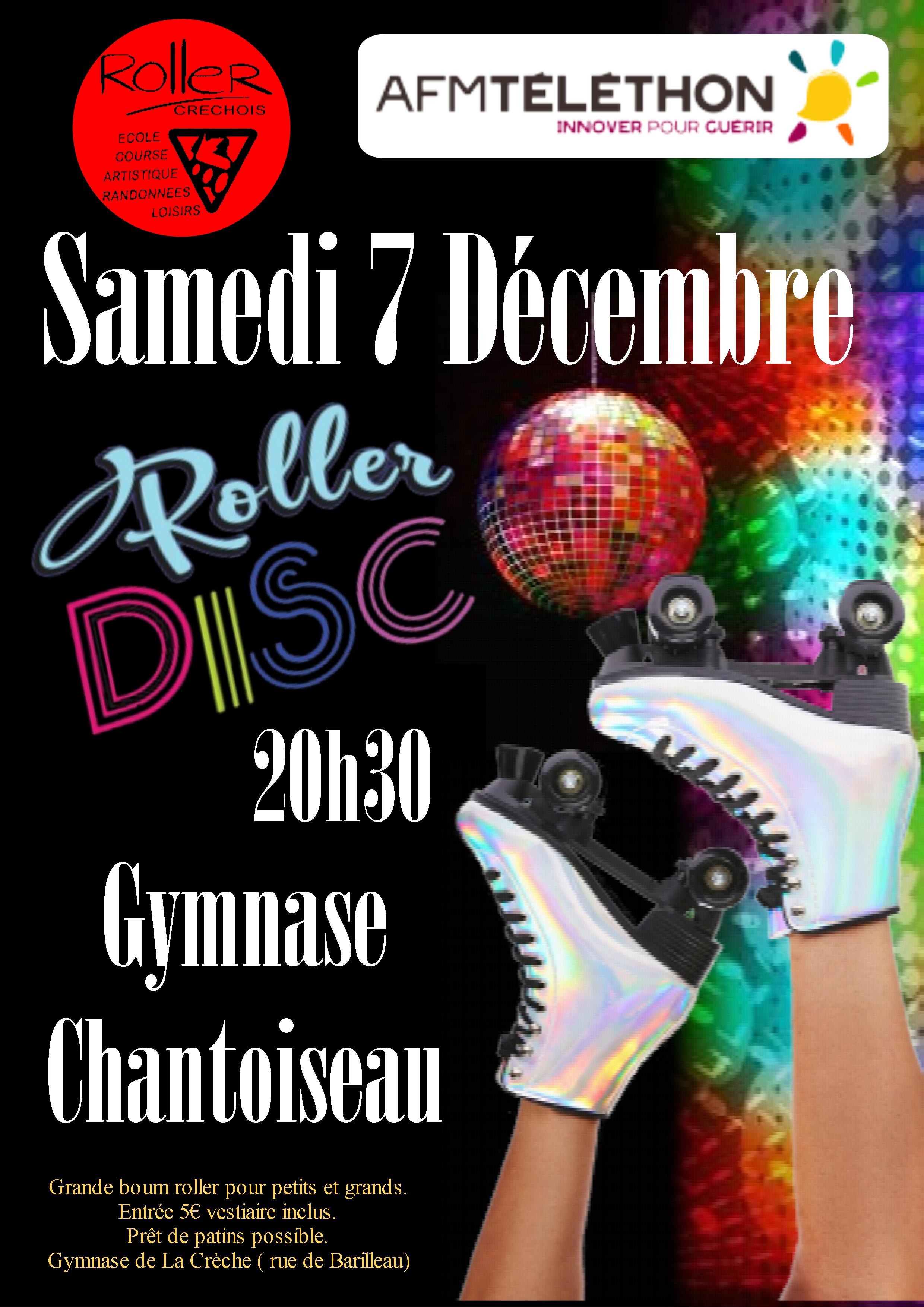 Disco roller - Téléthon