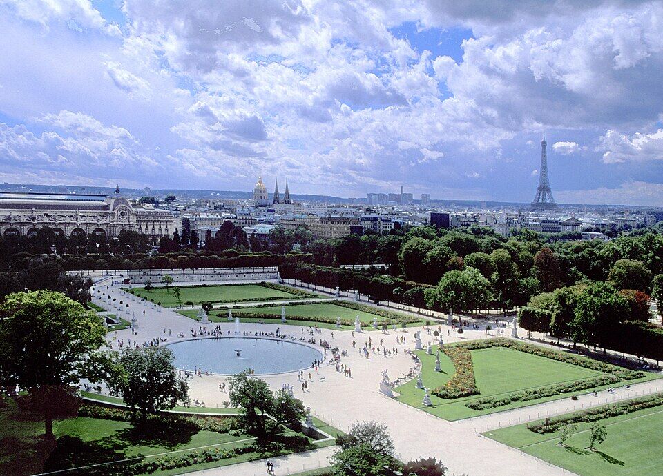 Les Jardins des Tuileries et du Carrousel du Louvre