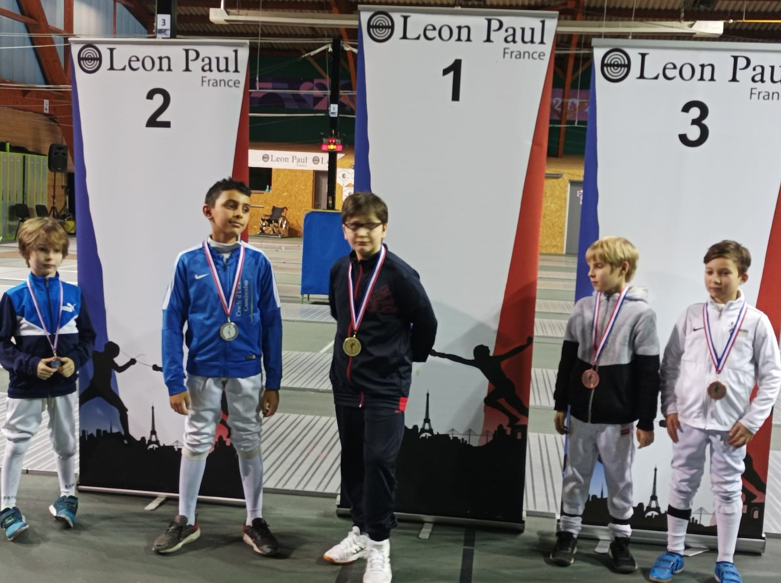 Le Cercle d’Escrime Castelnodais obtient 4 podiums à la Coupe du Futur à Rennes