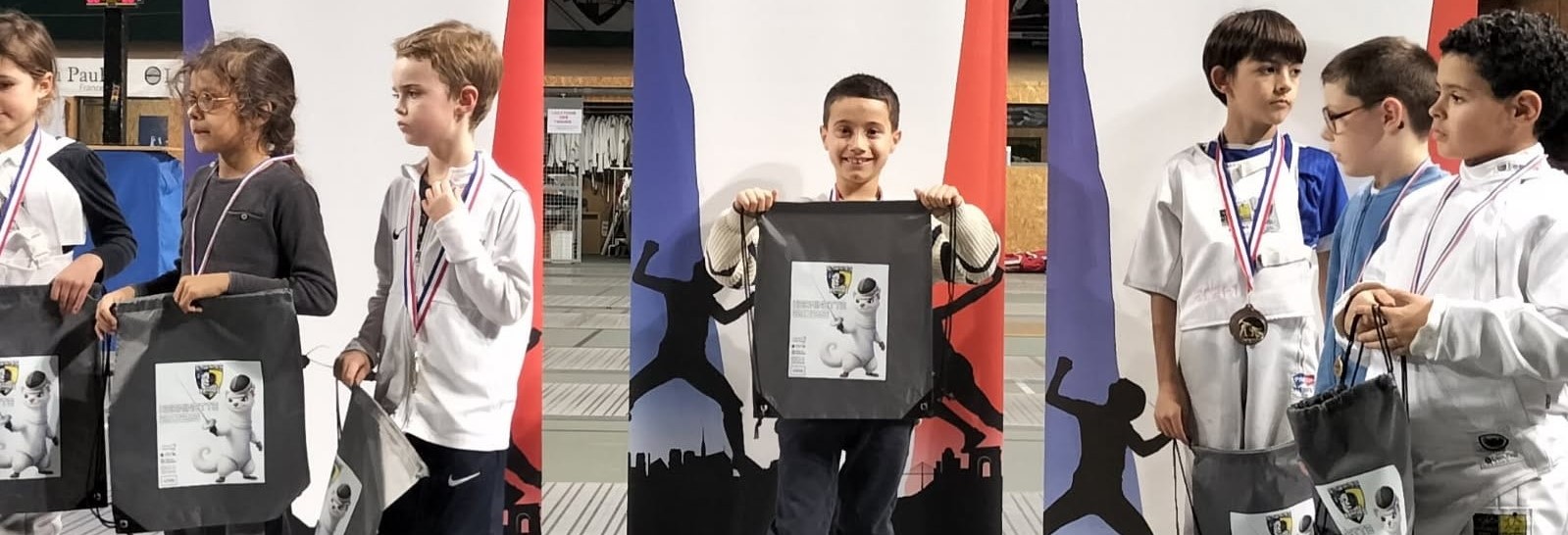 Le Cercle d'Escrime remporte le challenge de l'Herminette en M9