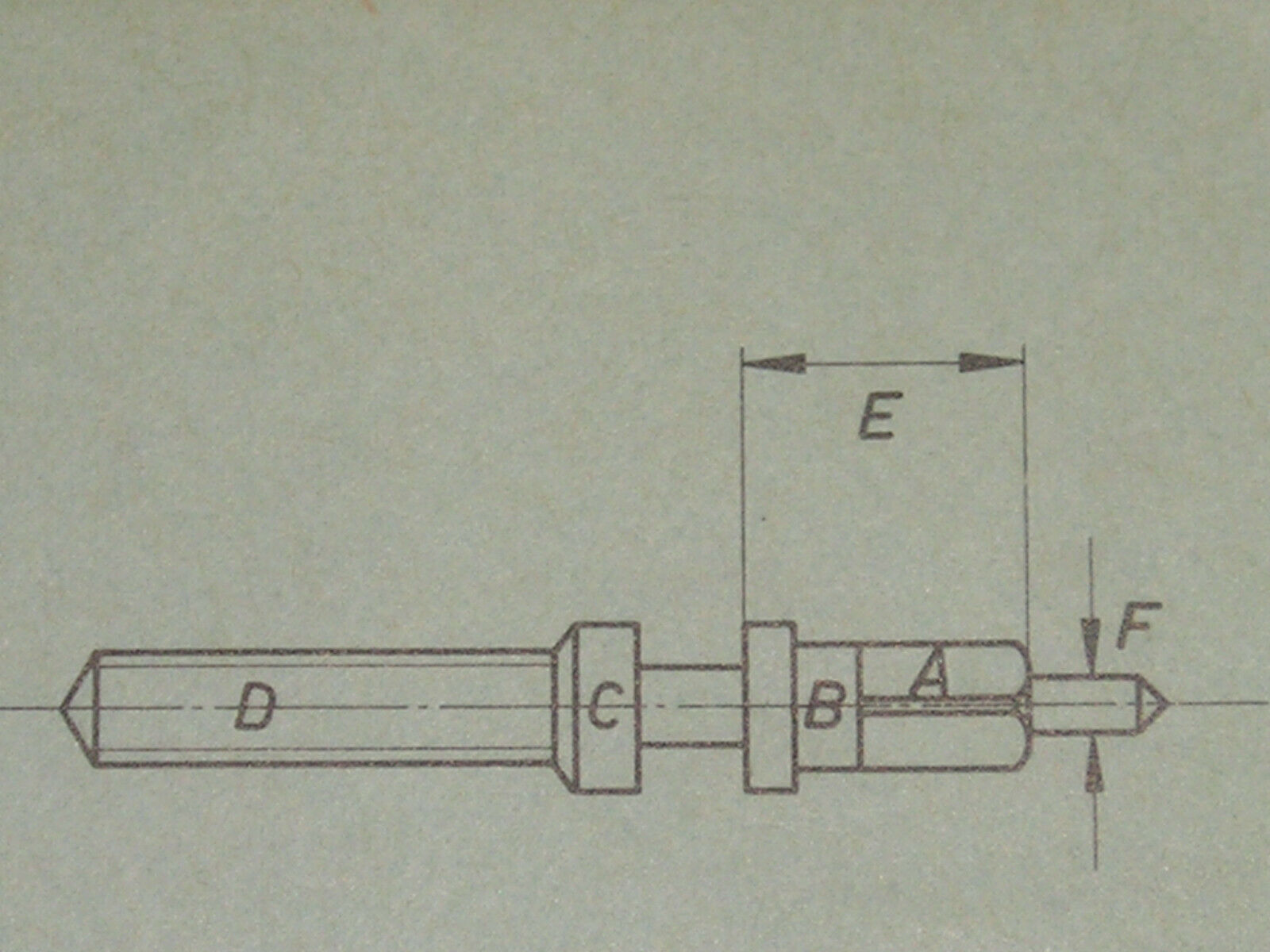 Tige De Remontoir Cupillard 233-60 – Pièce Horlogerie Neuve De Stock, Fabrication Française