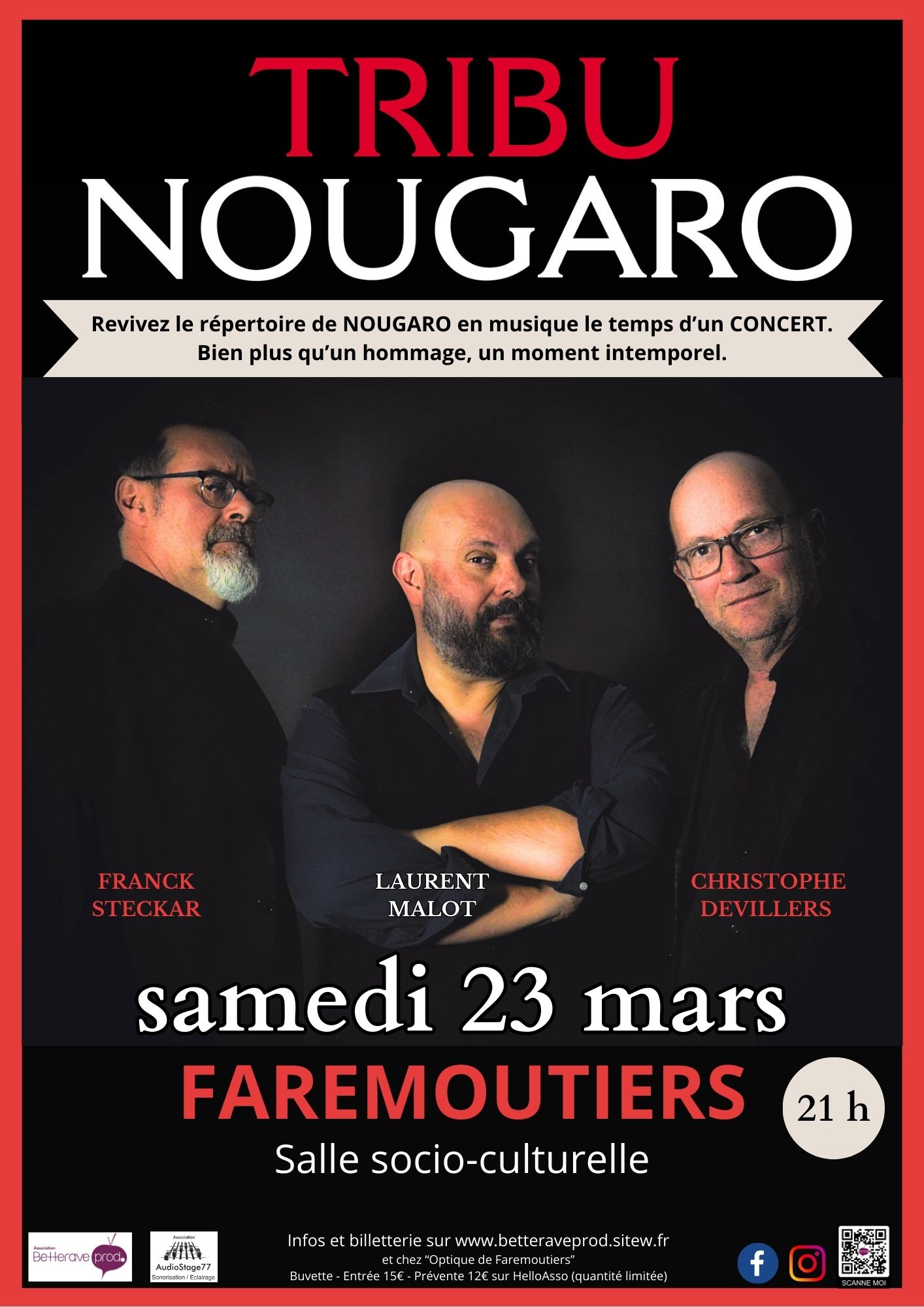 Tribu nougaro affiche