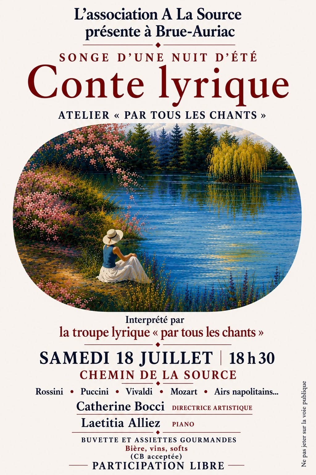 Songe d'une nuit d'été - conte lyrique 18 juillet 18h30