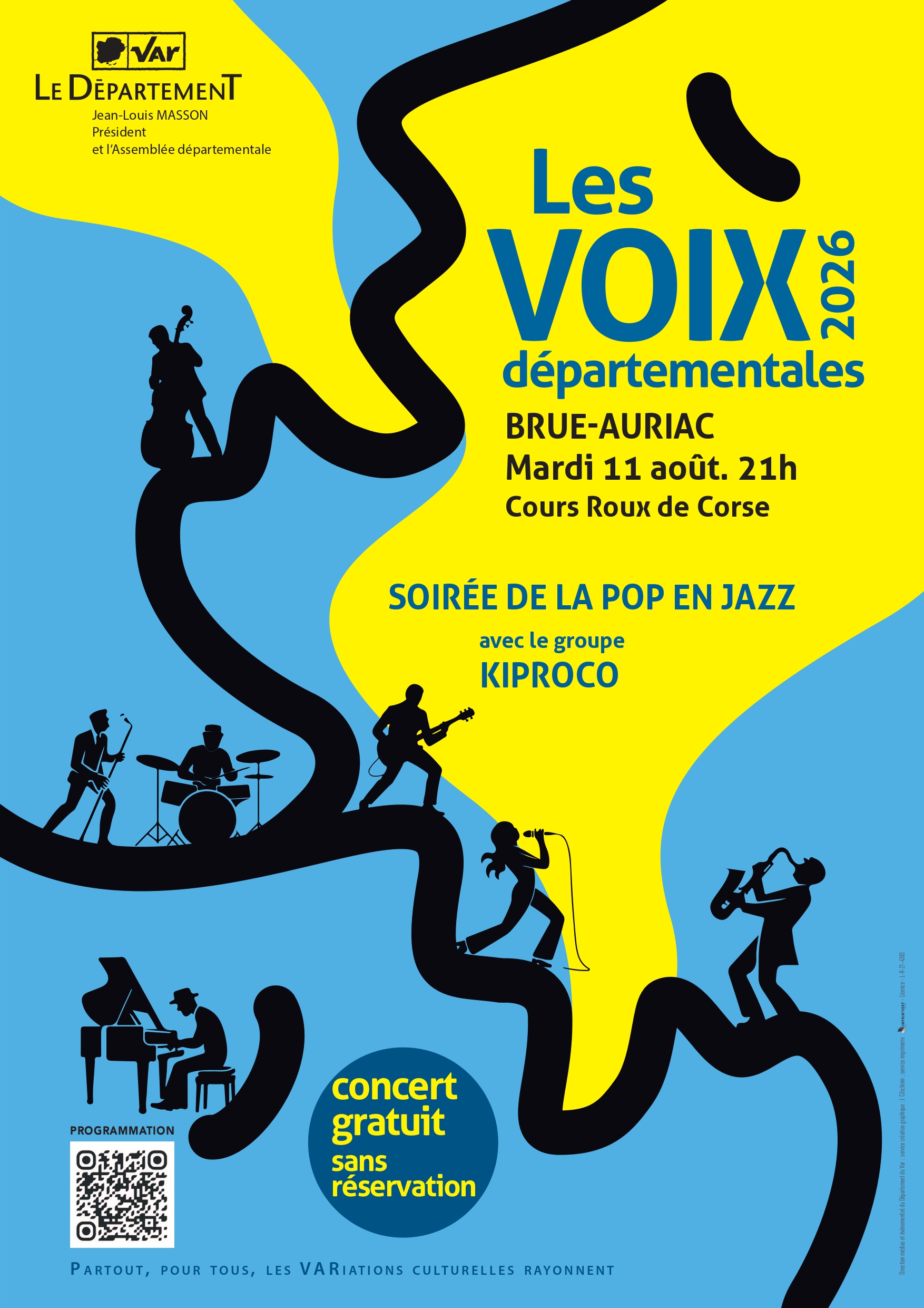 nouvelle date concert des Voix Départementales - 11 Août 21h