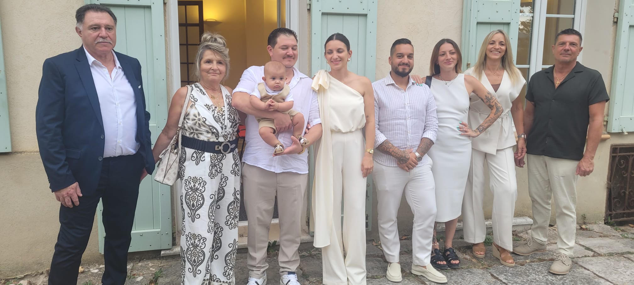Baptême civil de Sergio