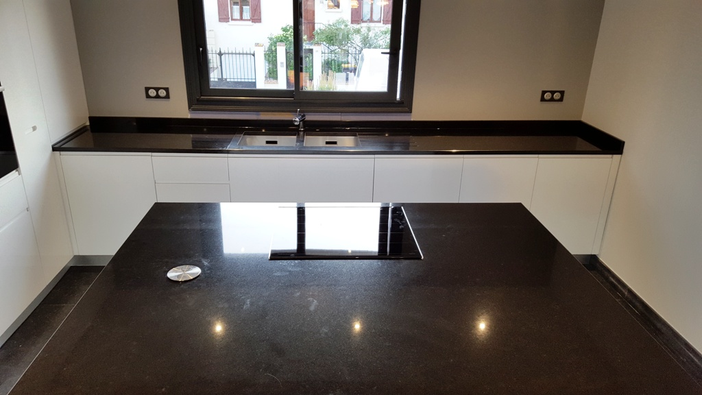 Cuisine granit noir