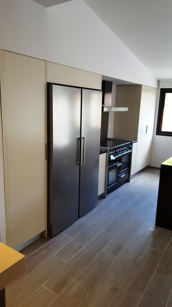 Cuisine encastree placo