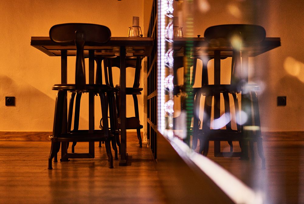 Amenagement bistrot macri montagny architectes lyon 5 