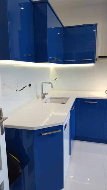 Cuisine bleue