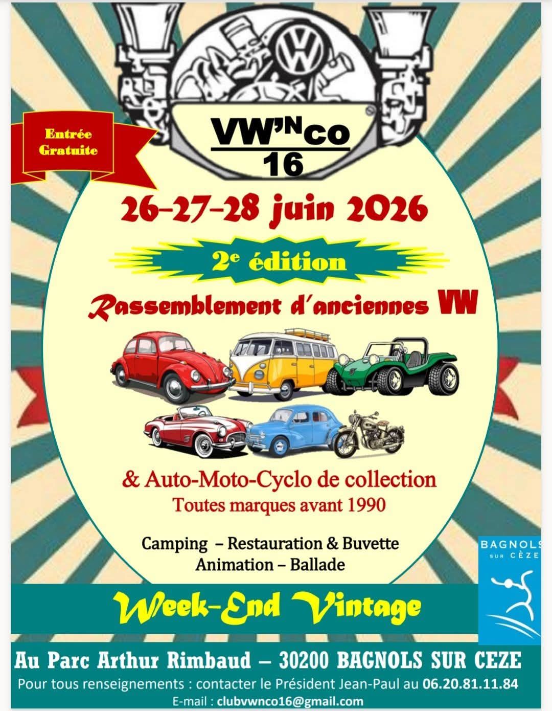 26 27 et 28 06 2026 30 bagnols sur ceze