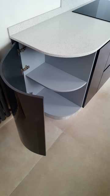 Meuble arrondi