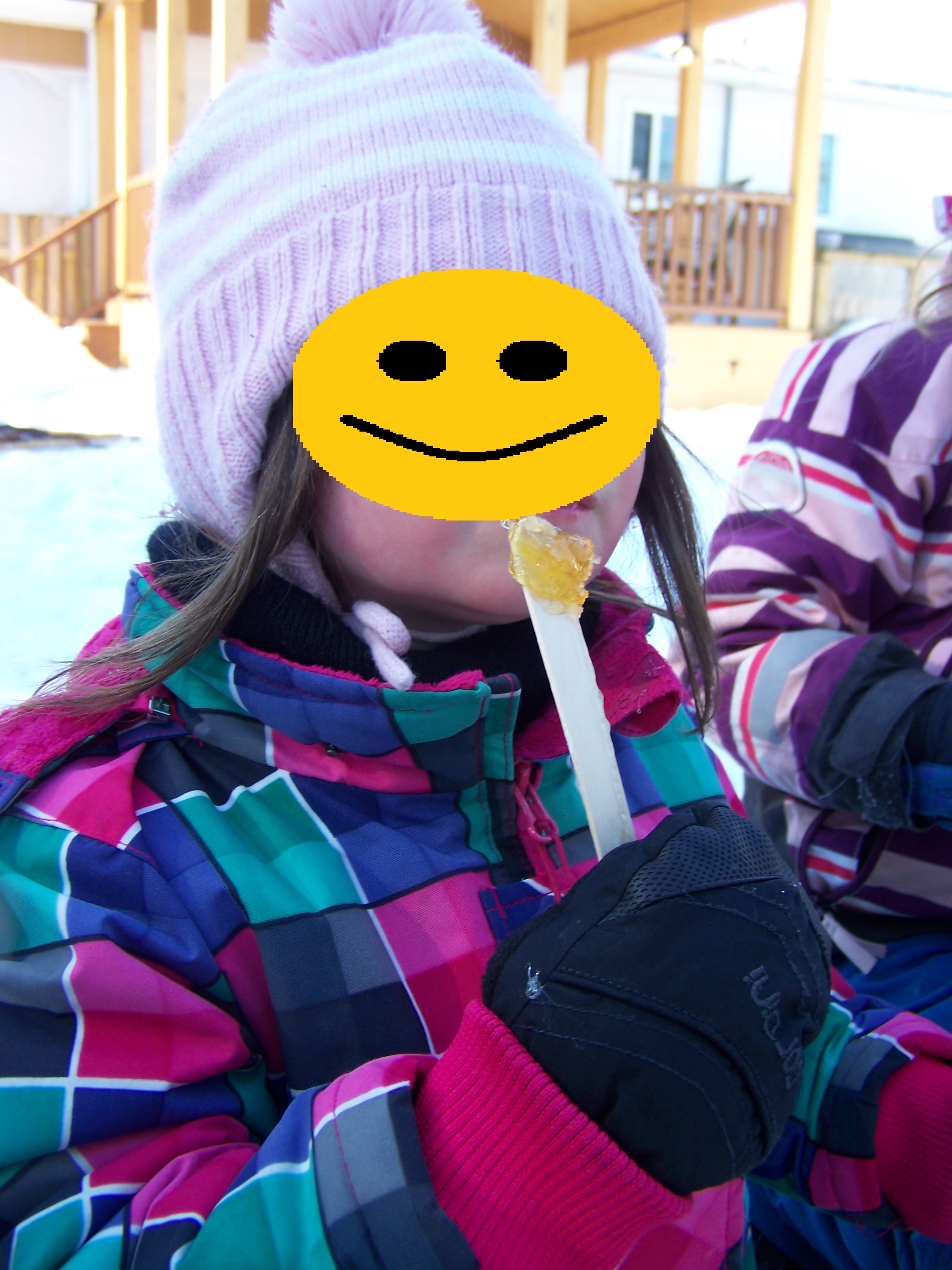 20150312 pommes tire sur la neige 1 