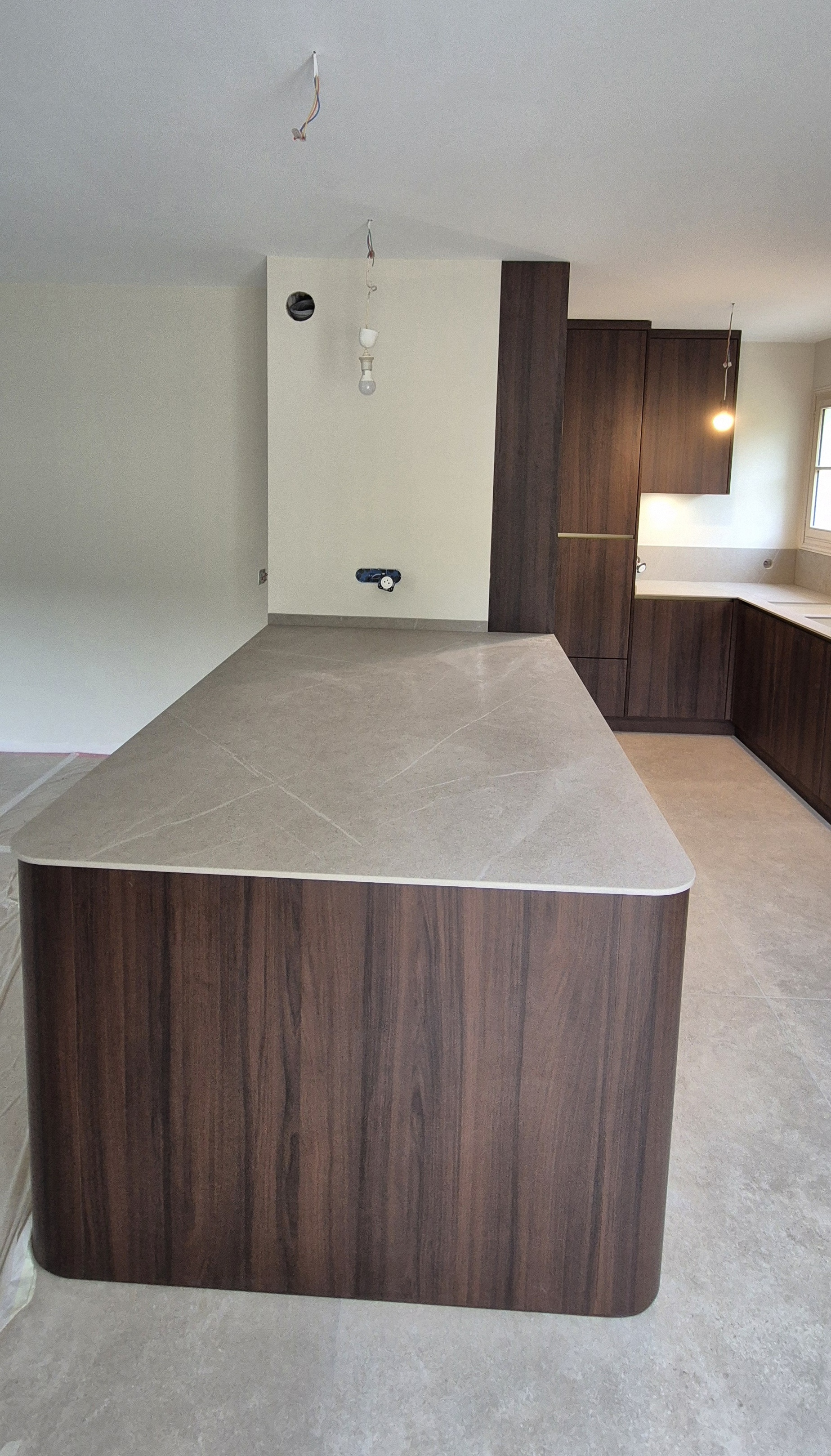 Cuisine noyer dekton