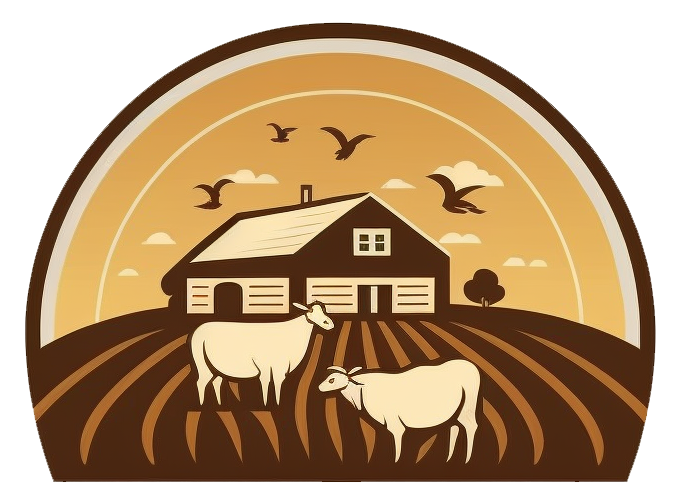 SiteW a flat and minimal logo for a farm plain background vecto d10111af-d44b-4e5c-b3a5-e7c5187e9a4d