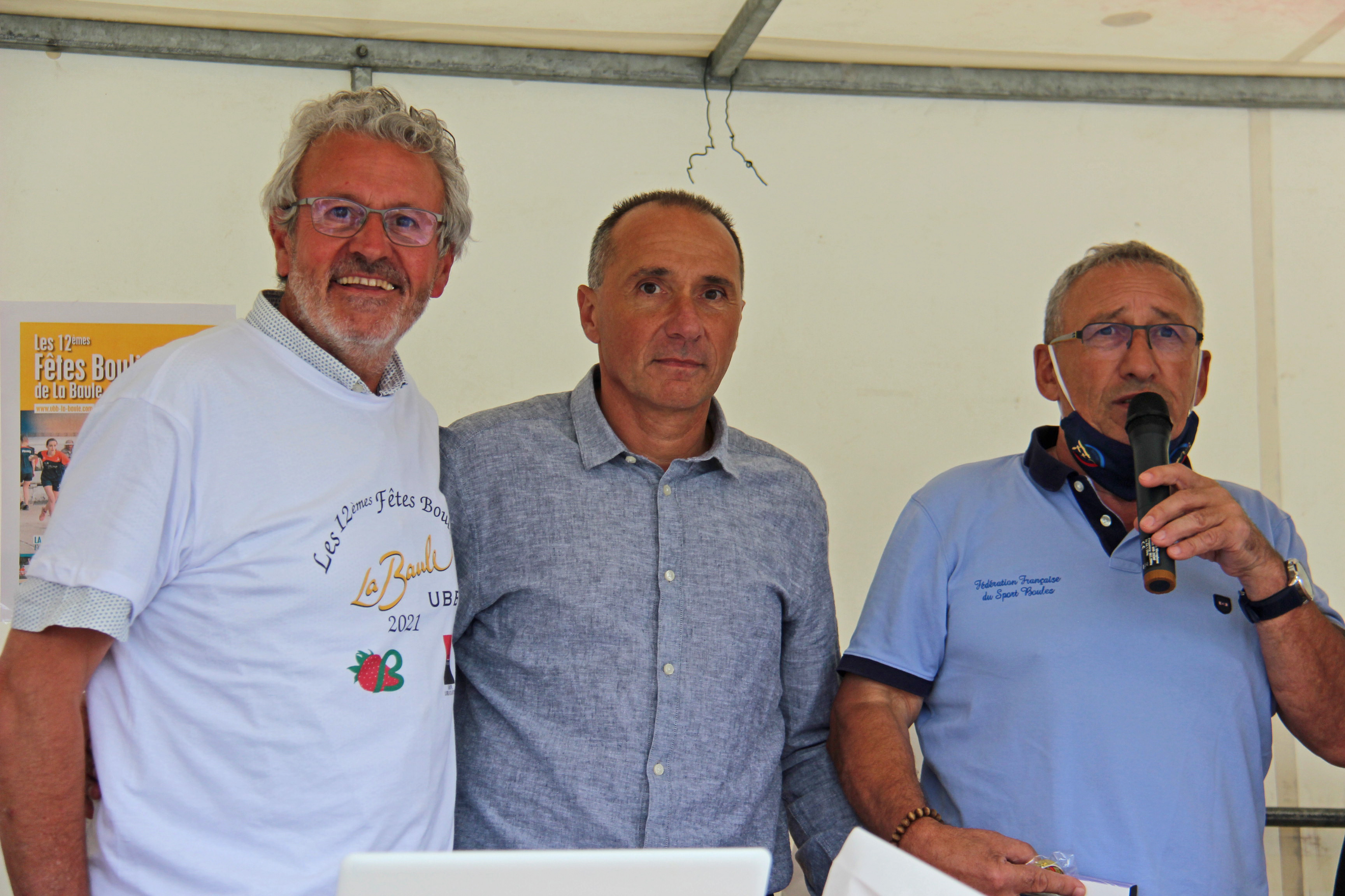 Bernard-daubard-president-de-la-ffsb-en-compagnie-de-christophe-mathieu-adjoint-au-maire-et-herve-albaladejo-president