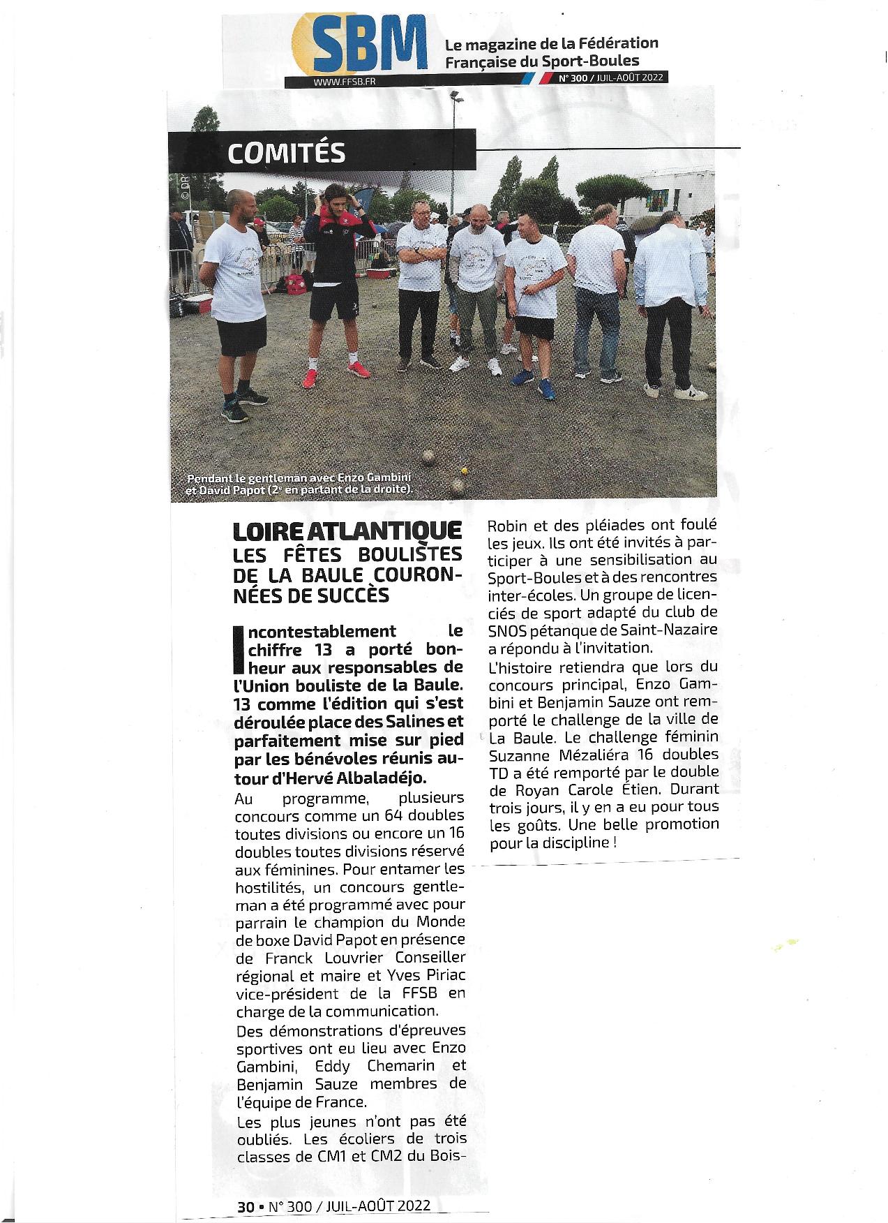 Article-de-Presse-SBM-juillet-2022-13emes-fetes-boulistes-de-La-Baule-1-page-001