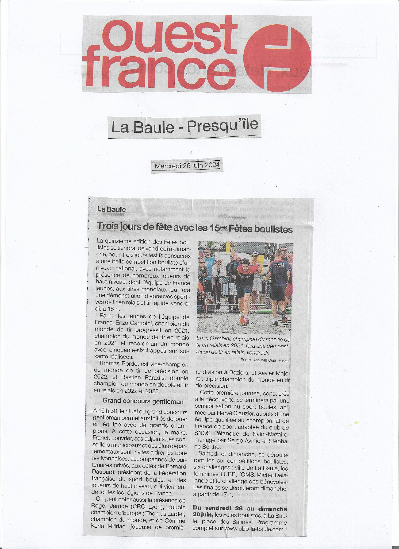 Article-de-Ouest-France-du-26-juin-2024