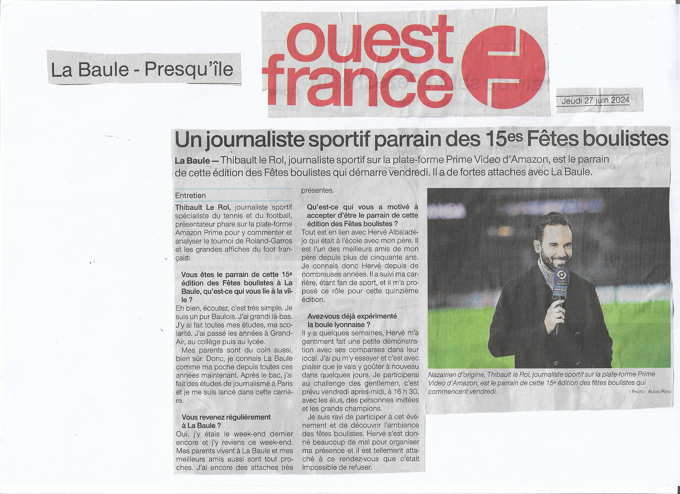 Article-de-Ouest-France-du-27-juin-2024