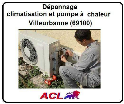 depannage climatisation pompe a chaleur villeurbanne