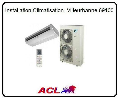 installation climatisation villeurbanne 69100